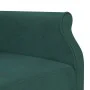 Sofá cama en forma de L terciopelo verde oscuro 271x140x70 cm by , Sofas - Ref: Foro24-3157278, Price: 472,53 €, Discount: %