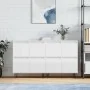 Aparadores 2 uds madera contrachapada blanco brillo von , Sideboards - Ref: Foro24-3190175, Preis: 144,84 €, Rabatt: %