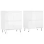 Aparadores 2 uds madera contrachapada blanco brillo von , Sideboards - Ref: Foro24-3190175, Preis: 144,84 €, Rabatt: %