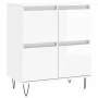 Aparadores 2 uds madera contrachapada blanco brillo von , Sideboards - Ref: Foro24-3190175, Preis: 144,84 €, Rabatt: %