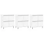 Aparadores 3 uds madera contrachapada blanco by , Sideboards - Ref: Foro24-3190189, Price: 197,73 €, Discount: %