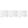 Aparadores 3 uds madera contrachapada blanco by , Sideboards - Ref: Foro24-3190189, Price: 197,73 €, Discount: %