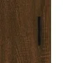 Aparador alto madera contrachapada marrón roble 69,5x34x180 cm by , Sideboards - Ref: Foro24-3195922, Price: 160,63 €, Discou...