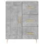 Aparador alto madera contrachapada gris hormigón 69,5x34x180 cm de , Aparadores - Ref: Foro24-3196007, Precio: 163,13 €, Desc...