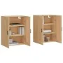 Armarios de pared 2 uds madera de ingeniería roble Sonoma de , Aparadores - Ref: Foro24-3198028, Precio: 143,31 €, Descuento: %