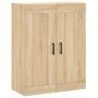 Armarios de pared 2 uds madera de ingeniería roble Sonoma de , Aparadores - Ref: Foro24-3198028, Precio: 143,31 €, Descuento: %