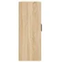 Armarios de pared 2 uds madera de ingeniería roble Sonoma de , Aparadores - Ref: Foro24-3198028, Precio: 143,31 €, Descuento: %