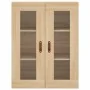 Aparador alto madera contrachapada color roble 69,5x34x180 cm de , Aparadores - Ref: Foro24-3198572, Precio: 171,93 €, Descue...