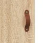 Aparador alto madera contrachapada color roble 69,5x34x180 cm de , Aparadores - Ref: Foro24-3198572, Precio: 171,93 €, Descue...