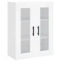 Aparador alto madera contrachapada blanco 69,5x34x180 cm by , Sideboards - Ref: Foro24-3198617, Price: 193,36 €, Discount: %
