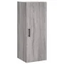 Aparador alto madera contrachapada gris Sonoma 34,5x34x180 cm de , Aparadores - Ref: Foro24-3198799, Precio: 107,46 €, Descue...