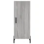 Aparador alto madera contrachapada gris Sonoma 34,5x34x180 cm de , Aparadores - Ref: Foro24-3198799, Precio: 107,46 €, Descue...