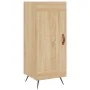 Aparador de madera contrachapada roble Sonoma 34,5x34x180 cm by , Sideboards - Ref: Foro24-3199084, Price: 108,14 €, Discount: %