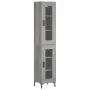 Aparador alto madera contrachapada gris Sonoma 34,5x34x180 cm von , Sideboards - Ref: Foro24-3199431, Preis: 108,13 €, Rabatt: %