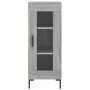 Aparador alto madera contrachapada gris Sonoma 34,5x34x180 cm von , Sideboards - Ref: Foro24-3199431, Preis: 108,13 €, Rabatt: %