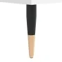 Aparador alto madera contrachapada blanco 34,5x34x180 cm de , Aparadores - Ref: Foro24-3199473, Precio: 99,93 €, Descuento: %