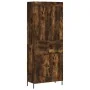 Aparador alto madera contrachapada roble ahumado 69,5x34x180 cm by , Sideboards - Ref: Foro24-3199886, Price: 160,10 €, Disco...