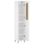 Hohes Sideboard Sperrholz weiß 34,5x34x180 cm von , Sideboards - Ref: Foro24-3200145, Preis: 109,99 €, Rabatt: %