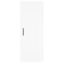 Aparador alto madera contrachapada blanco 34,5x34x180 cm de , Aparadores - Ref: Foro24-3200145, Precio: 109,98 €, Descuento: %