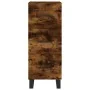 Aparador de madera contrachapada roble ahumado 34,5x34x180 cm by , Sideboards - Ref: Foro24-3200222, Price: 125,55 €, Discoun...
