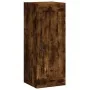 Aparador de madera contrachapada roble ahumado 34,5x34x180 cm by , Sideboards - Ref: Foro24-3200222, Price: 125,55 €, Discoun...