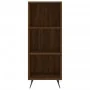 Aparador alto madera contrachapada roble marrón 34,5x34x180 cm by , Sideboards - Ref: Foro24-3200304, Price: 94,04 €, Discoun...