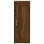 Aparador alto madera contrachapada roble marrón 34,5x34x180 cm by , Sideboards - Ref: Foro24-3200304, Price: 94,04 €, Discoun...