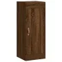 Aparador alto madera contrachapada roble marrón 34,5x34x180 cm by , Sideboards - Ref: Foro24-3200304, Price: 94,04 €, Discoun...