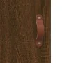 Aparador alto madera contrachapada roble marrón 34,5x34x180 cm by , Sideboards - Ref: Foro24-3200304, Price: 94,04 €, Discoun...
