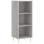 Aparador alto madera contrachapada gris Sonoma 34,5x34x180 cm by , Sideboards - Ref: Foro24-3200319, Price: 88,25 €, Discount: %