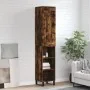 Aparador de madera contrachapada roble ahumado 34,5x34x180 cm von , Sideboards - Ref: Foro24-3200350, Preis: 90,88 €, Rabatt: %