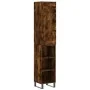 Aparador de madera contrachapada roble ahumado 34,5x34x180 cm von , Sideboards - Ref: Foro24-3200350, Preis: 90,88 €, Rabatt: %