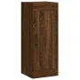 Aparador alto madera contrachapada roble marrón 34,5x34x180 cm by , Sideboards - Ref: Foro24-3200352, Price: 93,28 €, Discoun...