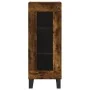 Aparador de madera contrachapada roble ahumado 34,5x34x180 cm de , Aparadores - Ref: Foro24-3200414, Precio: 103,06 €, Descue...