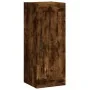 Aparador de madera contrachapada roble ahumado 34,5x34x180 cm de , Aparadores - Ref: Foro24-3200414, Precio: 103,06 €, Descue...