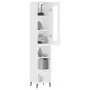 Aparador alto madera contrachapada blanco 34,5x34x180 cm von , Sideboards - Ref: Foro24-3199377, Preis: 94,88 €, Rabatt: %