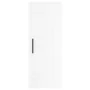 Aparador alto madera contrachapada blanco brillo 34,5x34x180 cm de , Aparadores - Ref: Foro24-3200475, Precio: 114,76 €, Desc...