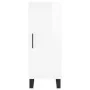 Aparador alto madera contrachapada blanco brillo 34,5x34x180 cm von , Sideboards - Ref: Foro24-3199195, Preis: 131,13 €, Raba...
