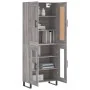 Aparador alto madera contrachapada gris sonoma 69,5x34x180 cm von , Sideboards - Ref: Foro24-3199647, Preis: 155,70 €, Rabatt: %