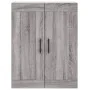 Aparador alto madera contrachapada gris sonoma 69,5x34x180 cm von , Sideboards - Ref: Foro24-3199647, Preis: 155,70 €, Rabatt: %