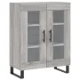 Aparador alto madera contrachapada gris sonoma 69,5x34x180 cm von , Sideboards - Ref: Foro24-3199647, Preis: 155,70 €, Rabatt: %