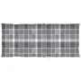 Sillas de jardín 6 uds madera maciza teca cojines cuadros gris by , Garden chairs - Ref: Foro24-3065574, Price: 760,13 €, Dis...