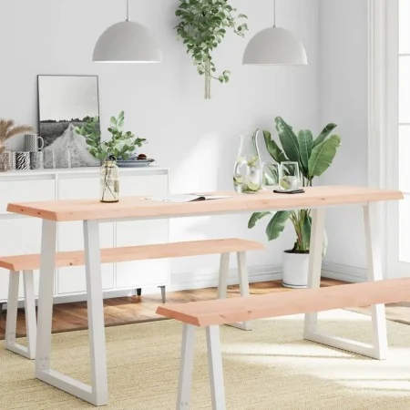 Tablero de mesa madera maciza borde natural 180x40x(2-4) cm von , Tischplatten - Ref: Foro24-363908, Preis: 64,59 €, Rabatt: %