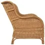 Sofá con cojín ratán natural y lino marrón claro von , Sofas - Ref: Foro24-325465, Preis: 316,72 €, Rabatt: %