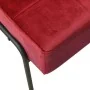 Silla de relajación de terciopelo color vino tinto 65x79x87 cm by , Chairs - Ref: Foro24-325775, Price: 146,94 €, Discount: %
