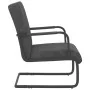 Silla voladiza de terciopelo gris oscuro de , Sillones - Ref: Foro24-325789, Precio: 155,73 €, Descuento: %