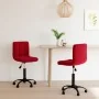 Sillas de comedor giratorias 2 uds terciopelo rojo vino tinto by , dining chairs - Ref: Foro24-334373, Price: 111,27 €, Disco...