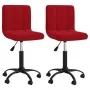 Sillas de comedor giratorias 2 uds terciopelo rojo vino tinto by , dining chairs - Ref: Foro24-334373, Price: 111,27 €, Disco...