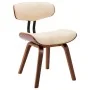 Sillas de comedor 2 uds madera curvada y cuero sintético crema by , dining chairs - Ref: Foro24-283122, Price: 295,01 €, Disc...