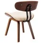 Sillas de comedor 2 uds madera curvada y cuero sintético crema by , dining chairs - Ref: Foro24-283122, Price: 295,01 €, Disc...